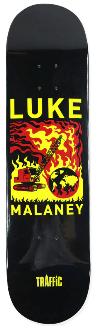 Traffic Skateboards Malaney Demolition Skateboard Deck - M I L O S P O R T