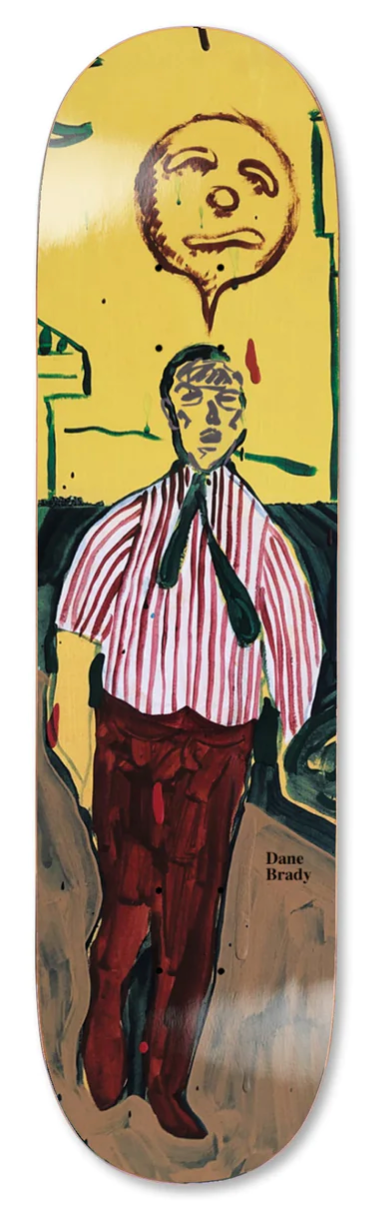 Polar Skate Co Dane Brady Midnight Stroll Deck - M I L O S P O R T