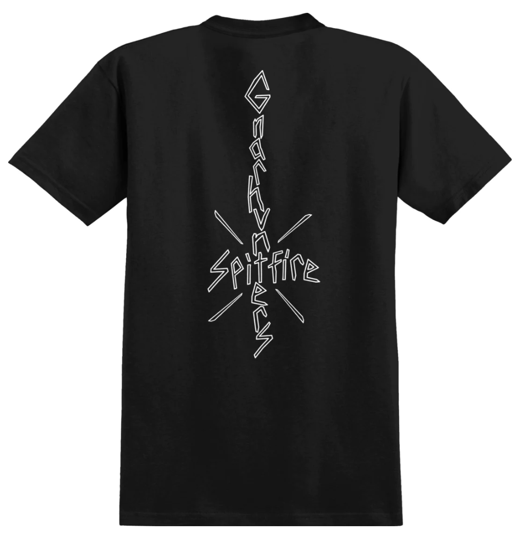 Spitfire Gnarhunters X Sf Tee in Black - M I L O S P O R T