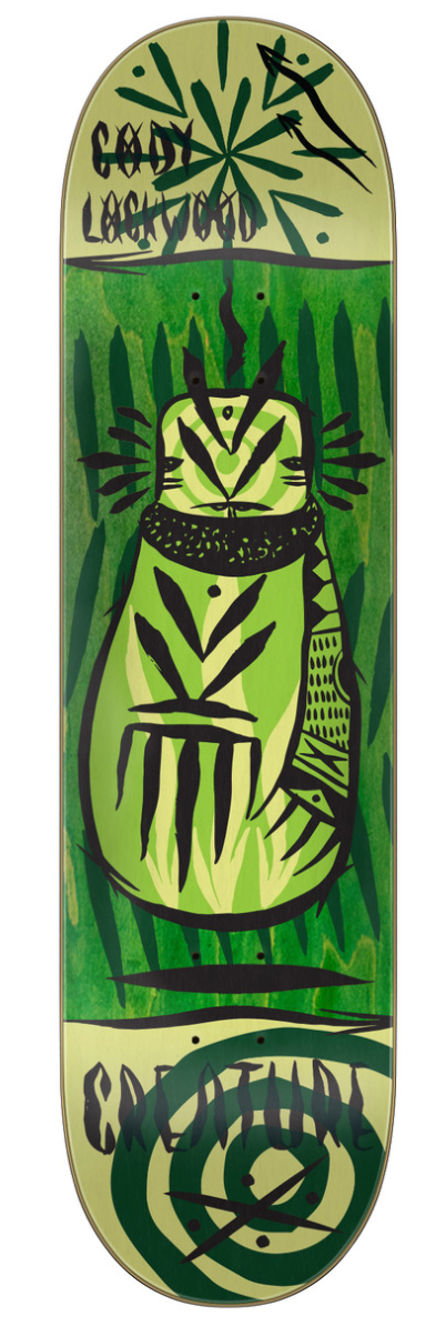 Creature Lockwood Token Powerply Skateboard Deck - M I L O S P O R T