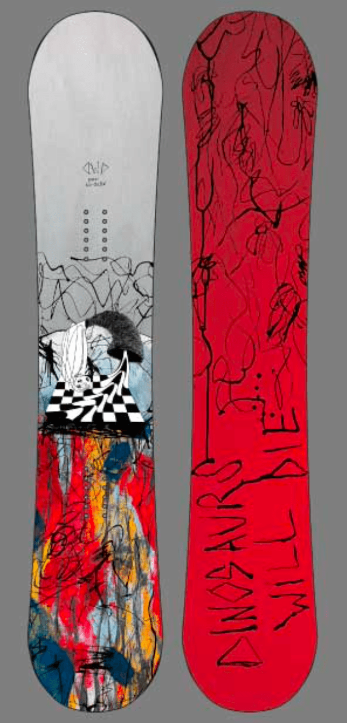 Dinosaurs Will Die (DWD) Darrah Snowboard 2024 - M I L O S P O R T