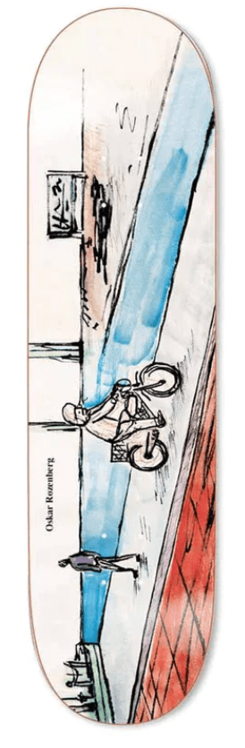 Polar Oskar Rozenberg West Harbour Skateboard Deck - M I L O S P O R T