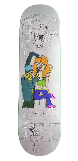 Frog Make Up Artist Chris Millic Skateboard Deck