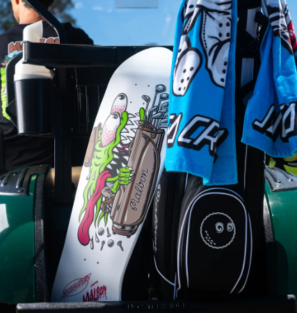 Santa Cruz x Malbon Slasher Skateboard Deck in 10.1"