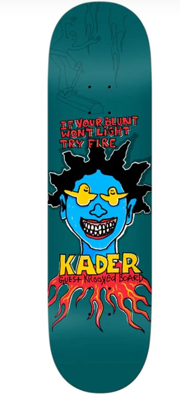 Krooked Kader Guest Skateboard Deck - M I L O S P O R T