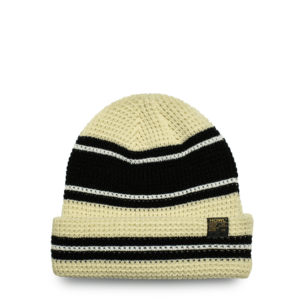 Howl Stripe Beanie in Bone 2024 - M I L O S P O R T