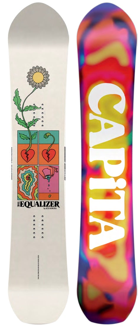 about capita snowboards Capita Women's The Equalizer Snowboard 2026 150