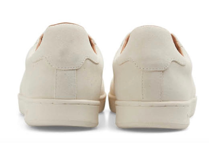 Last Resort CM001 LO Suede Shoe in White and White - M I L O S P O R T
