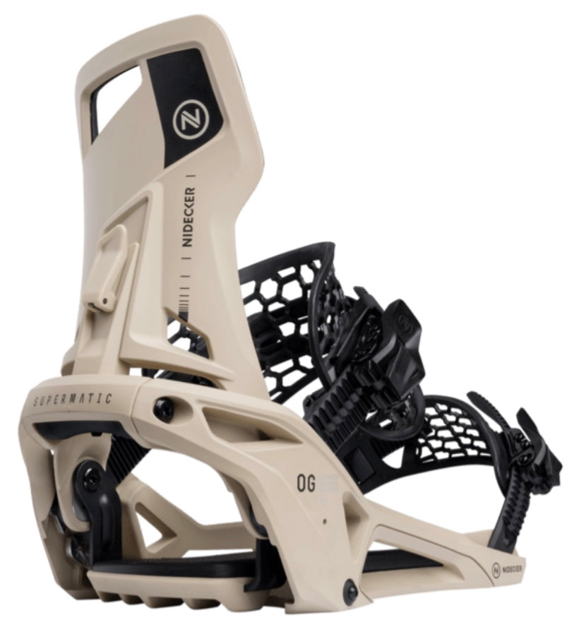 Nidecker Supermatic Step In Snowboard Binding in Desert 2026 - M I L O S P O R T
