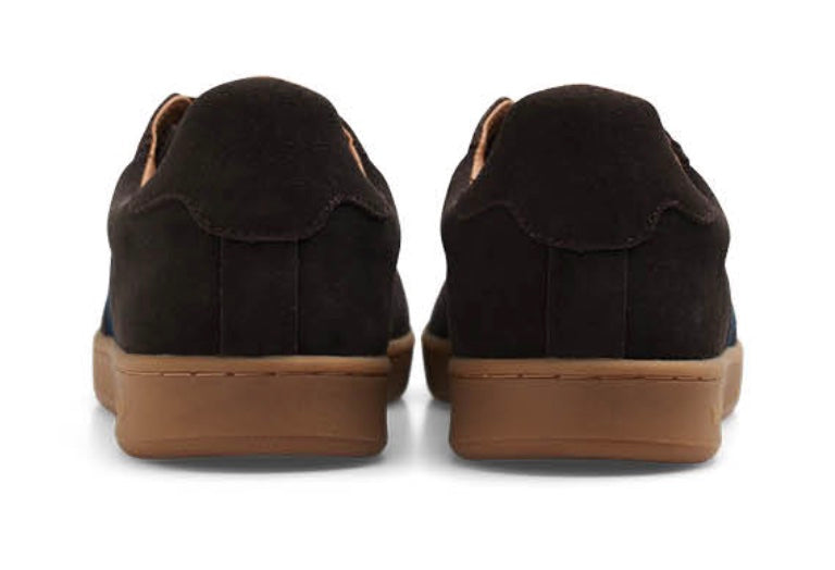 Last Resort CM001 LO Suede Shoe in Coffee Bean Dress Blues and Gum - M I L O S P O R T