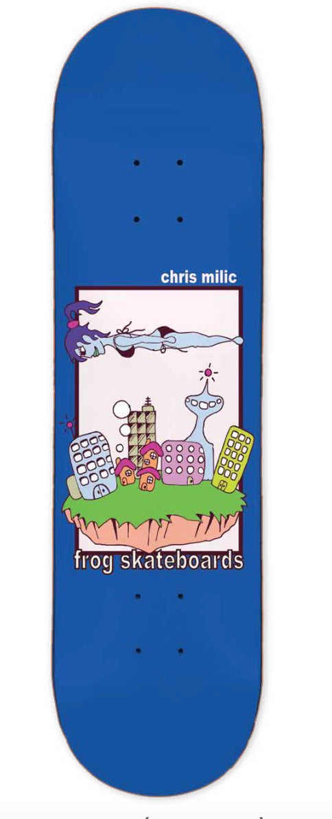 Frog Air Head Chris Milic Skateboard Deck