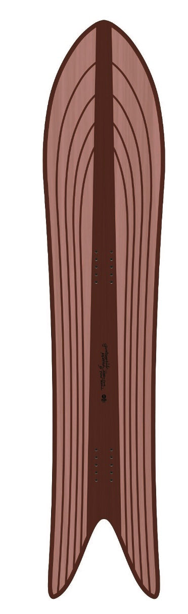 Gentemstick Mid Fish OC Snowboard 2026 - M I L O S P O R T