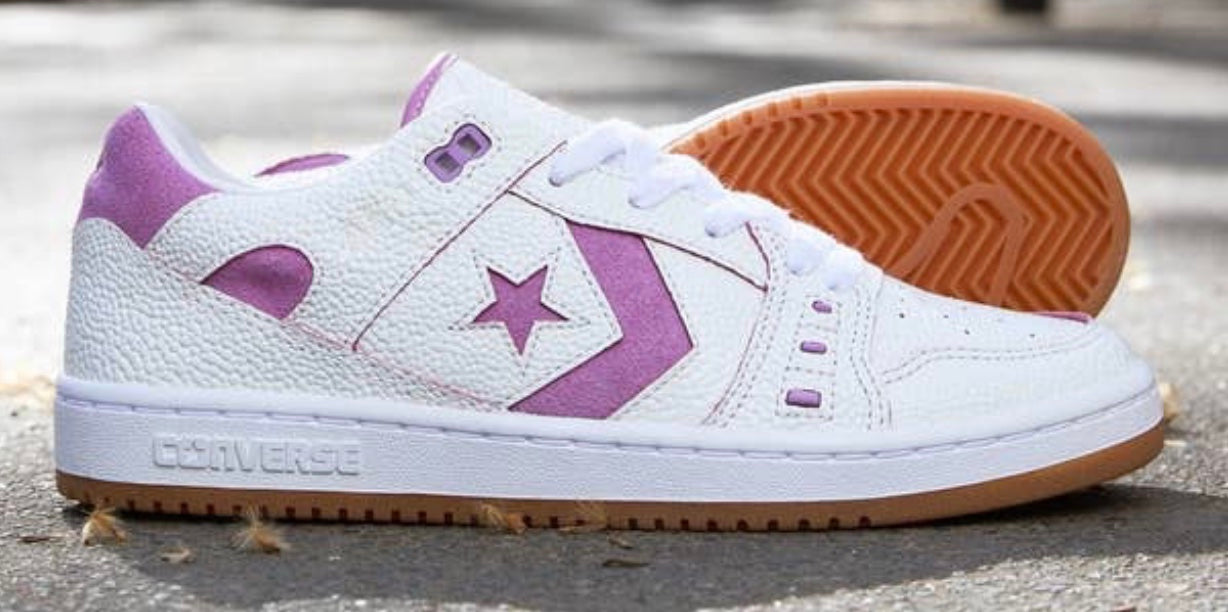 Converse AS-1 Pro Ox Skate Shoe in Olympic Chameleon White Fusia and Glow White - M I L O S P O R T