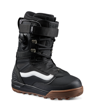 The Vans Infuse Snowboard Boot in Black White 2026