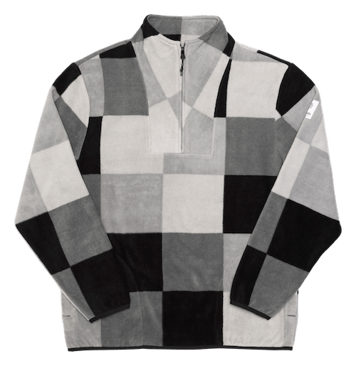 Autumn Vortex Half Zip Fleece in Patchwork 2024 - M I L O S P O R T