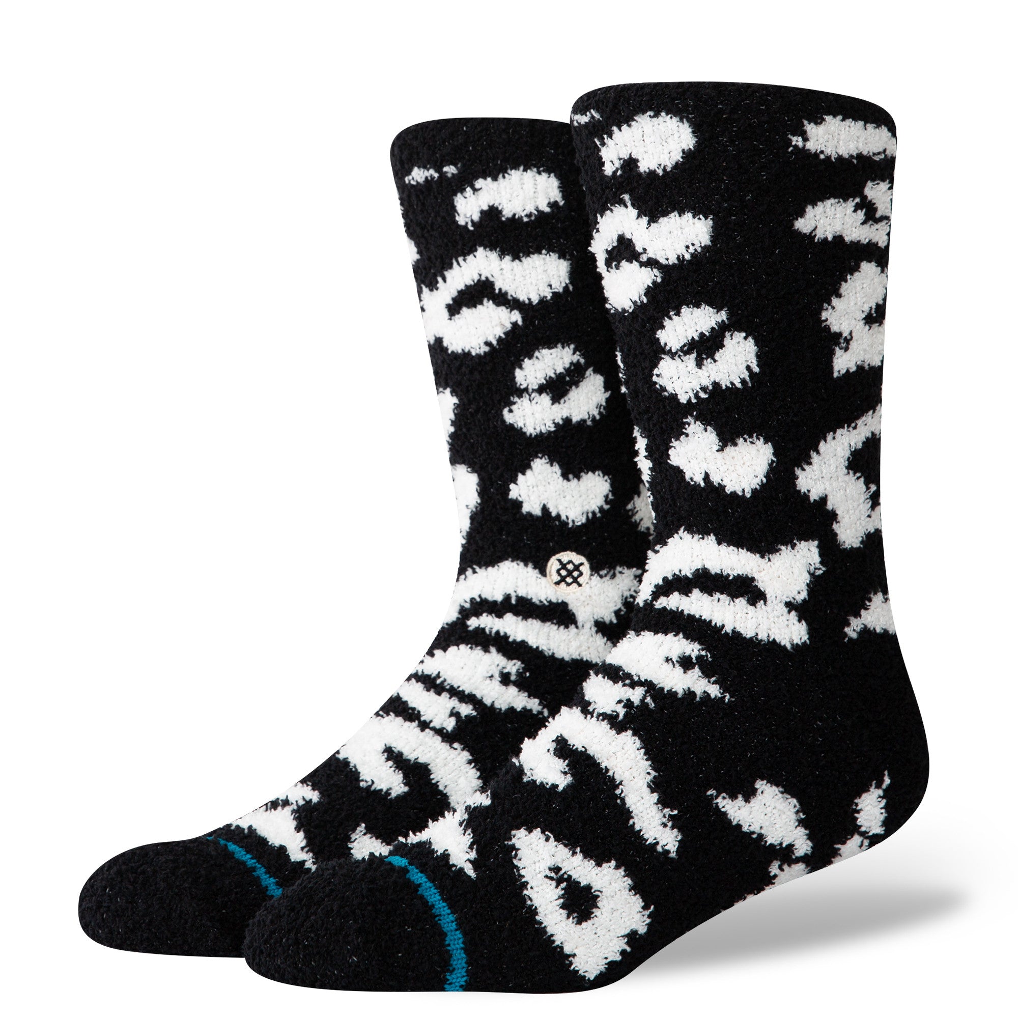 Stance Purrfect Crew Socks in Black - M I L O S P O R T