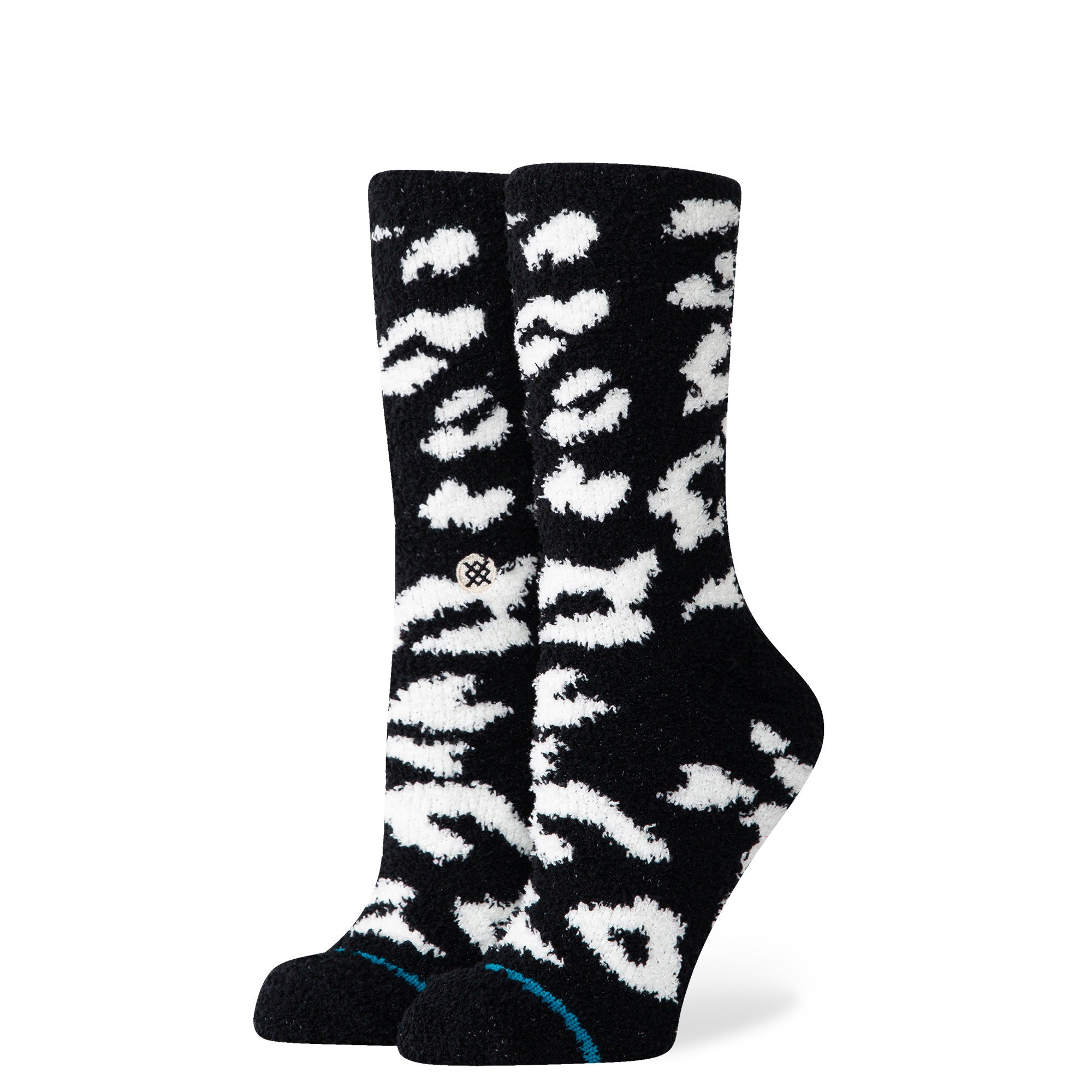 Stance Purrfect Crew Socks in Black - M I L O S P O R T