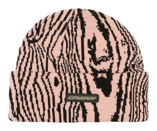 Corduroy Warpwood Beanie in Pink 2024 - M I L O S P O R T