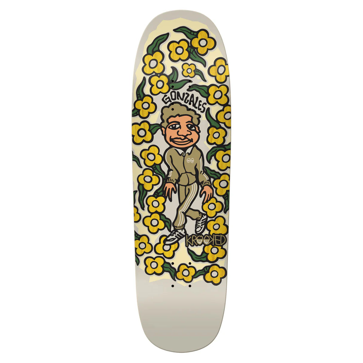Krooked Gonz Sweatpants Skate Deck in 9.25'' - M I L O S P O R T