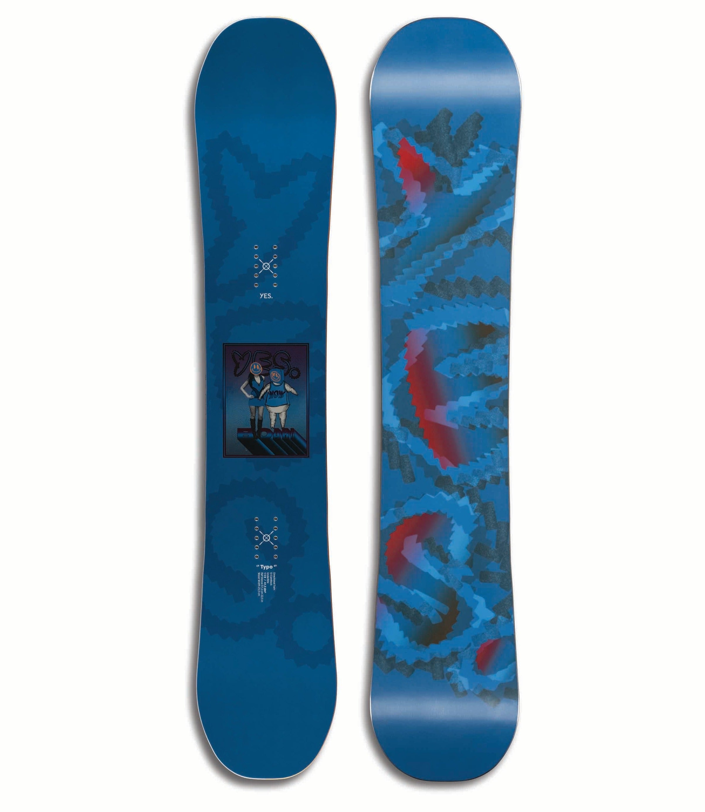 Yes Typo Snowboard 2025 - M I L O S P O R T