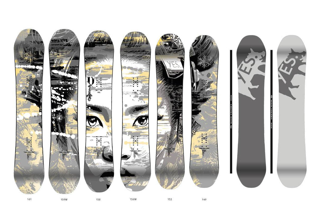 yes basic uninc rdm 21/22 snowboard The Yes Basic Uninc RDM XTRM Snowboard 2025