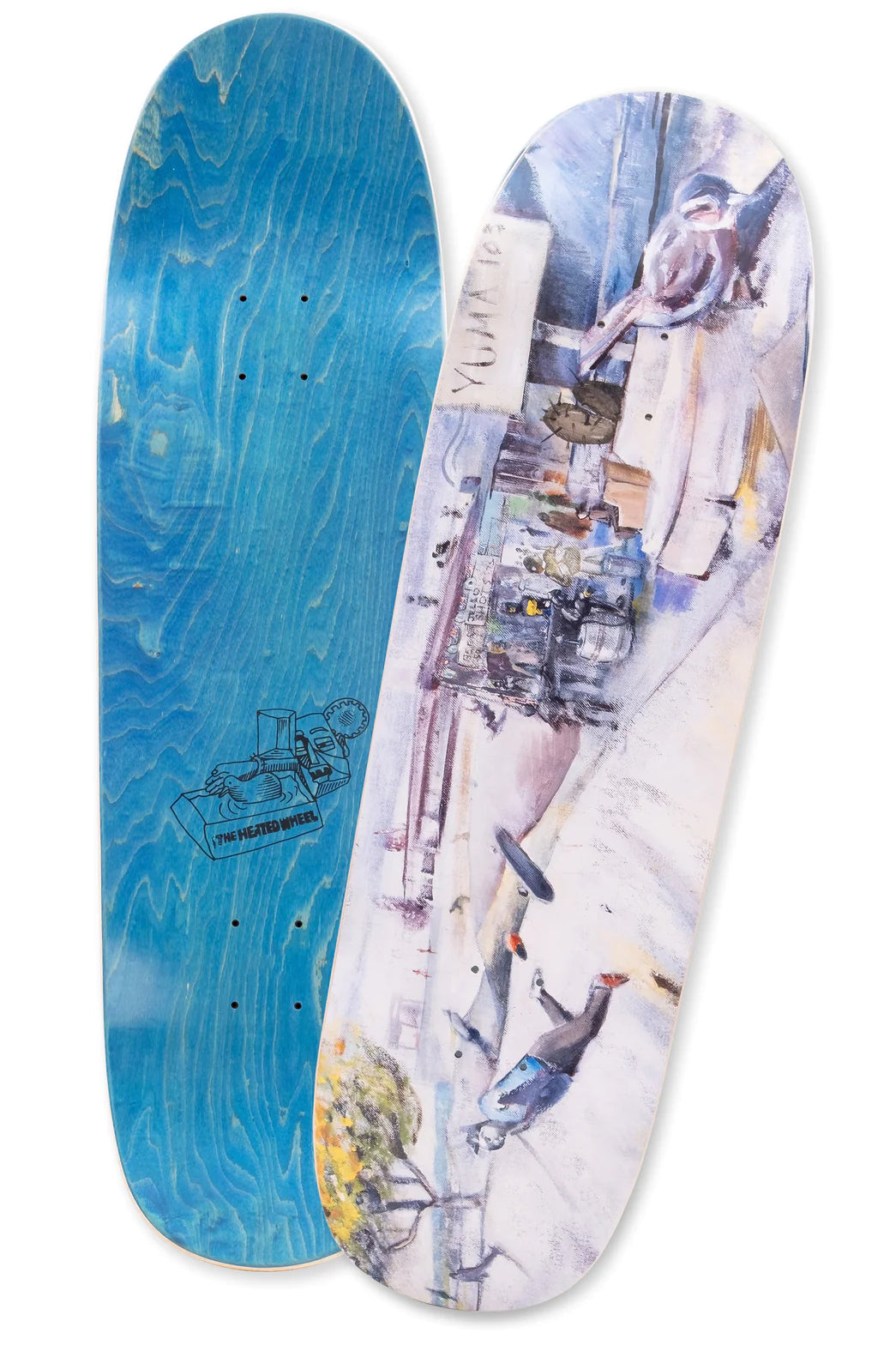 Heated Wheel Yuma Slick Skateboard Deck - M I L O S P O R T