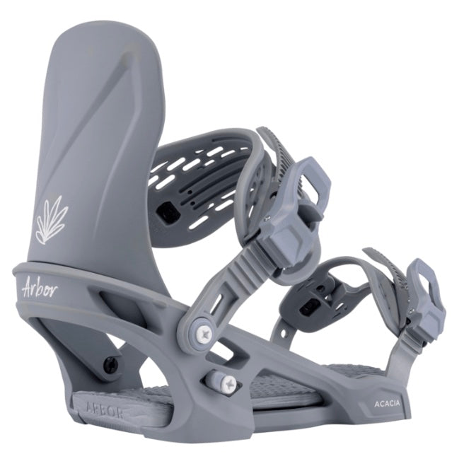 Arbor Acacia Slate and Marshmellow Womens Snowboard Binding 2026 - M I L O S P O R T