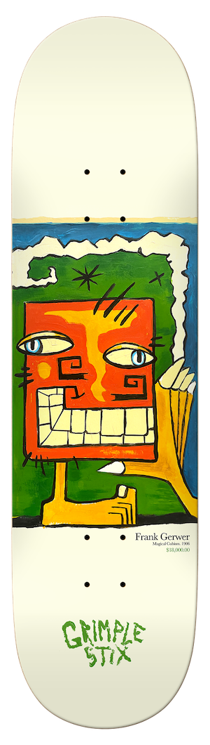 Antihero Gerwer Grimplestix Fine Art Skate Deck - M I L O S P O R T