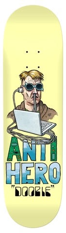 Antihero Doobie Anti Intelligence Skateboard Deck in 8.75 - M I L O S P O R T