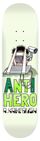 Antihero Kanfoush Anti Intelligence Skateboard Deck in 8.4 - M I L O S P O R T