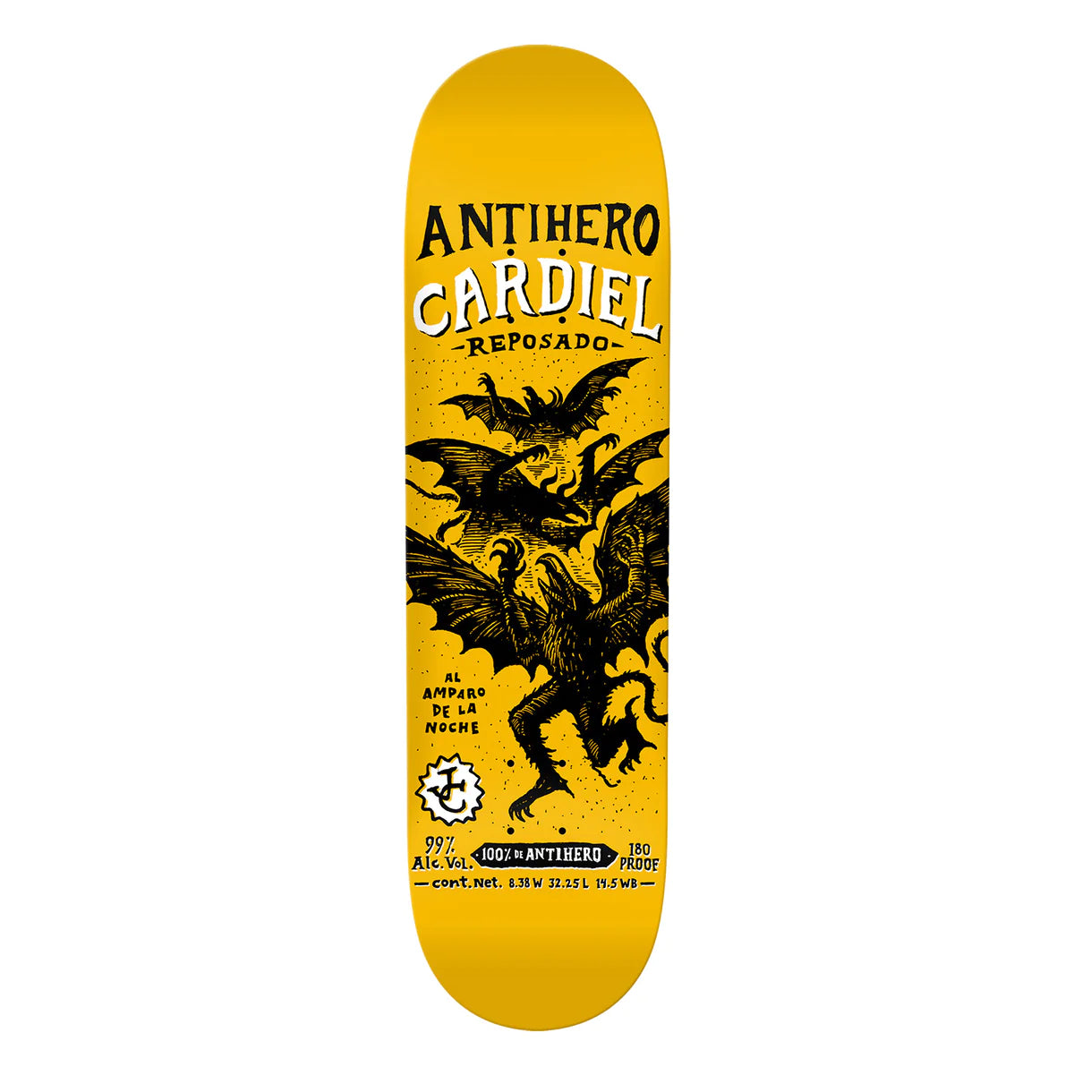 Antihero Cardiel Carnales Skateboard Deck - M I L O S P O R T