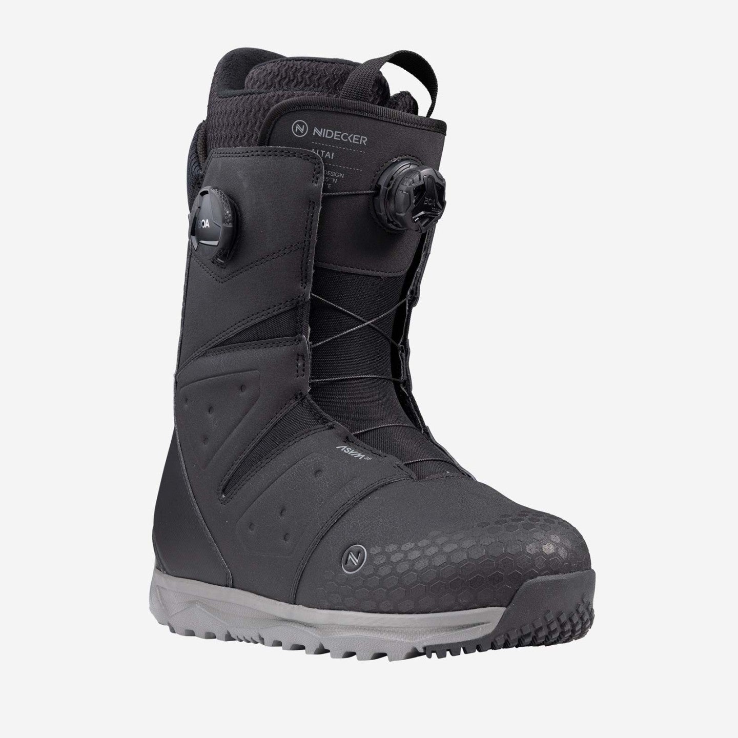 Nidecker Altai Boa Snowboard Boot in Black 2025 - M I L O S P O R T