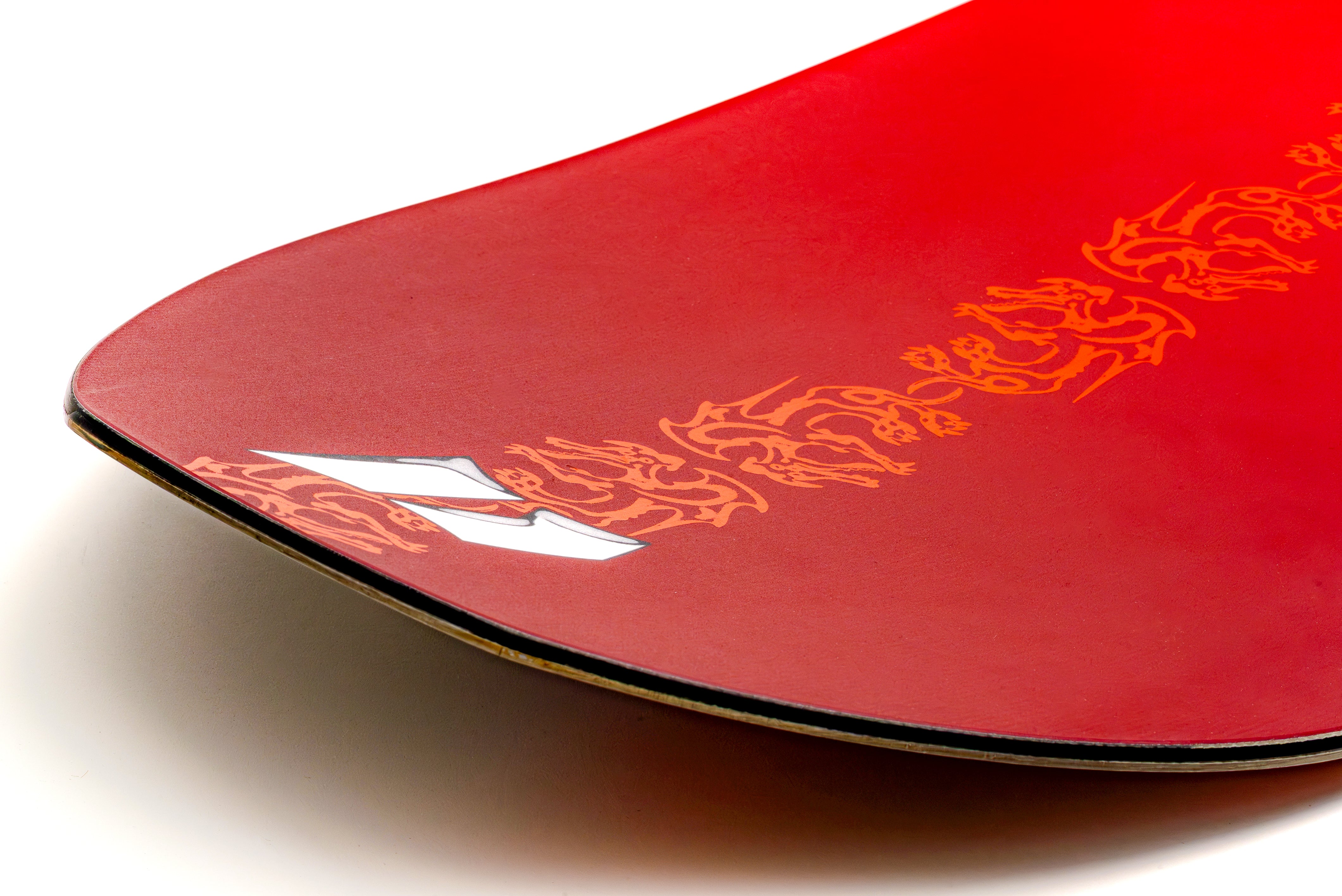 Armada Squonk snowboard with a colorful topsheet and nose design, ready for snowboarding adventures in 2027.