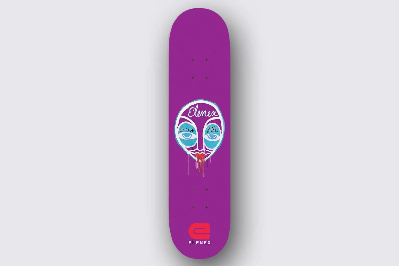 Elenex Courage Mrkovich Skateboard Deck in Assorted Stains - M I L O S P O R T