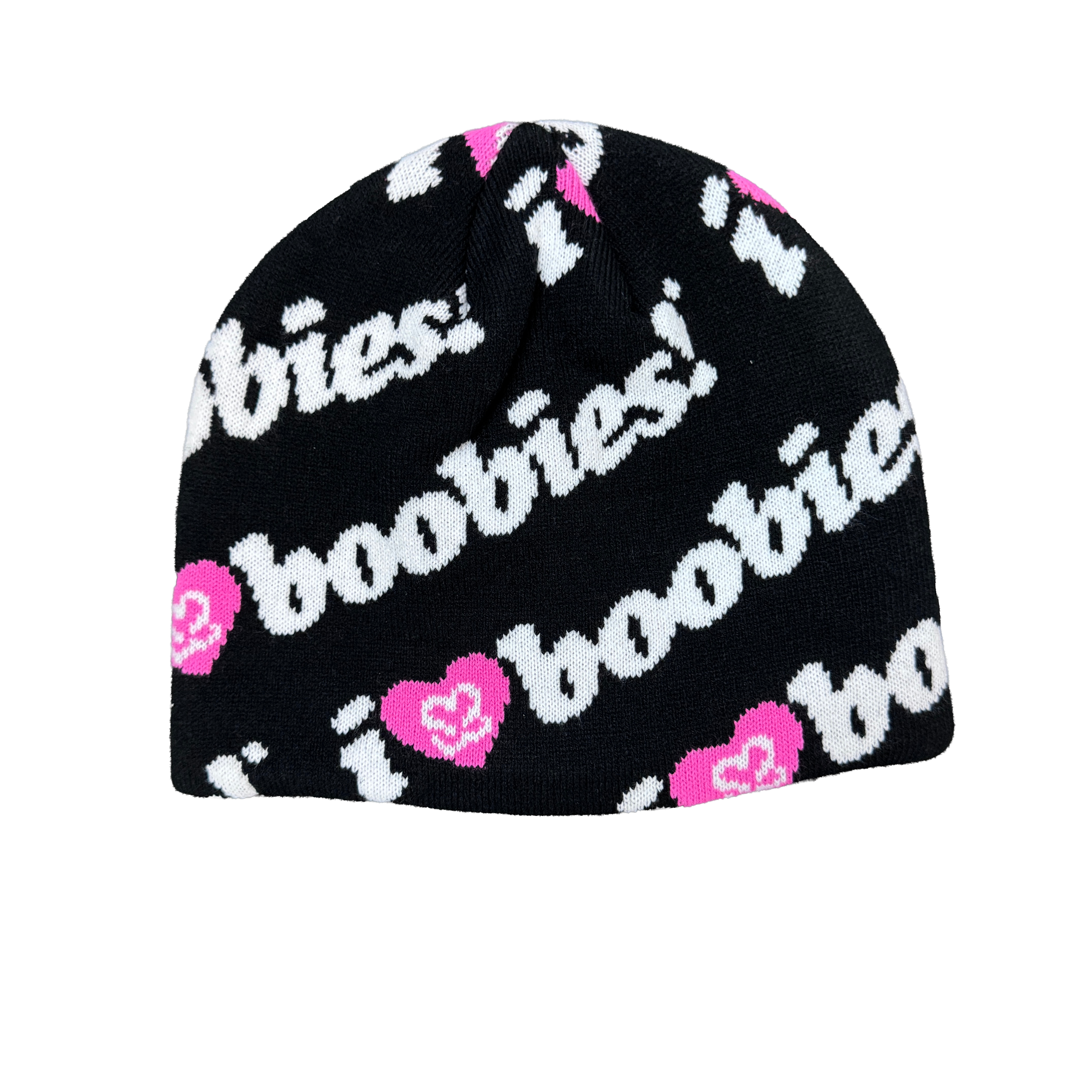 Corduroy Keep A Breast beanie with embroidered boobies design, suitable for men and women, in a cozy corduroy fabric.