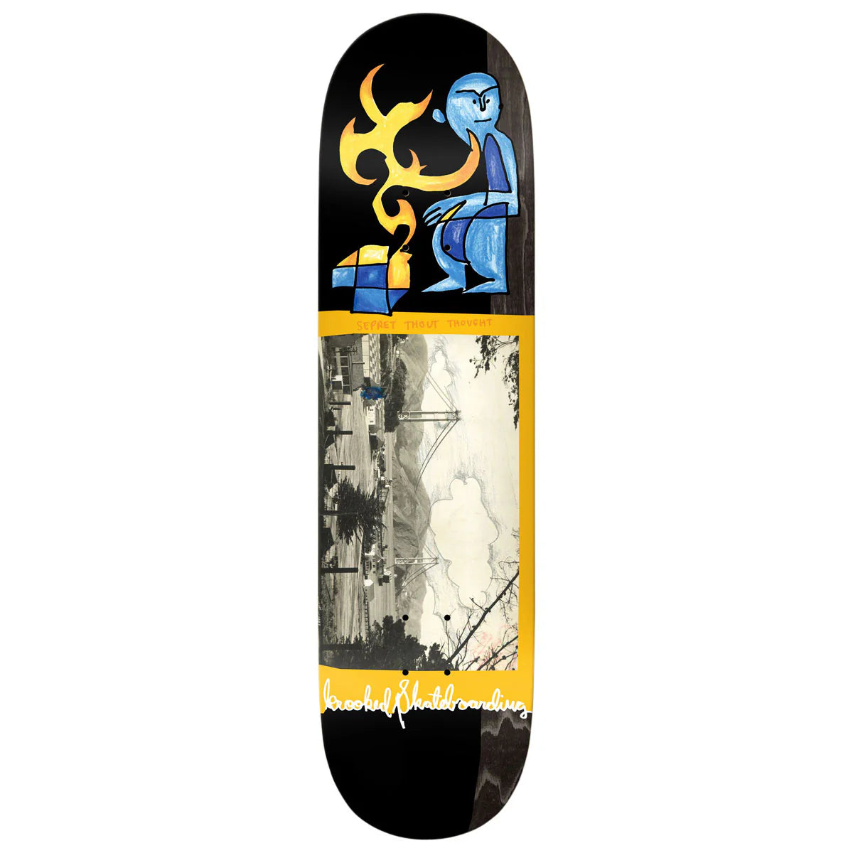 Krooked Cernicky Bridge Skateboard Deck – 8.5”