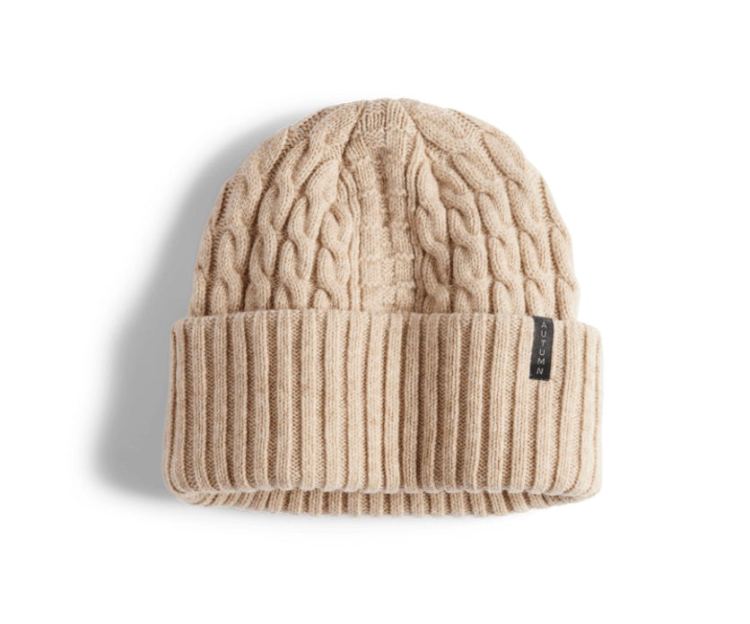 Autumn Cable Knit Beanie 2026 - M I L O S P O R T