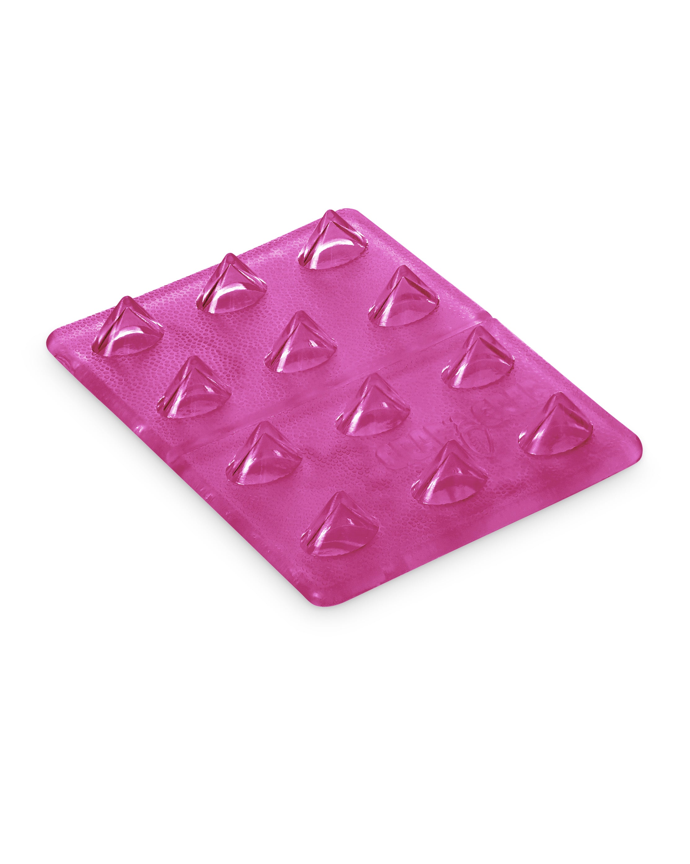 Crab Grab Mini Shark Teeth Traction Stomp Pad in Clear Pink 2025 - M I L O S P O R T