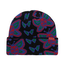 Corduroy Skull Fly Beanie