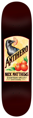 Anti Hero Matthews Homers Part 2 Skateboard Deck