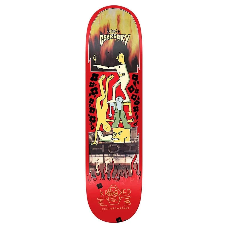 Krooked Cernicky Hot Skateboard Deck