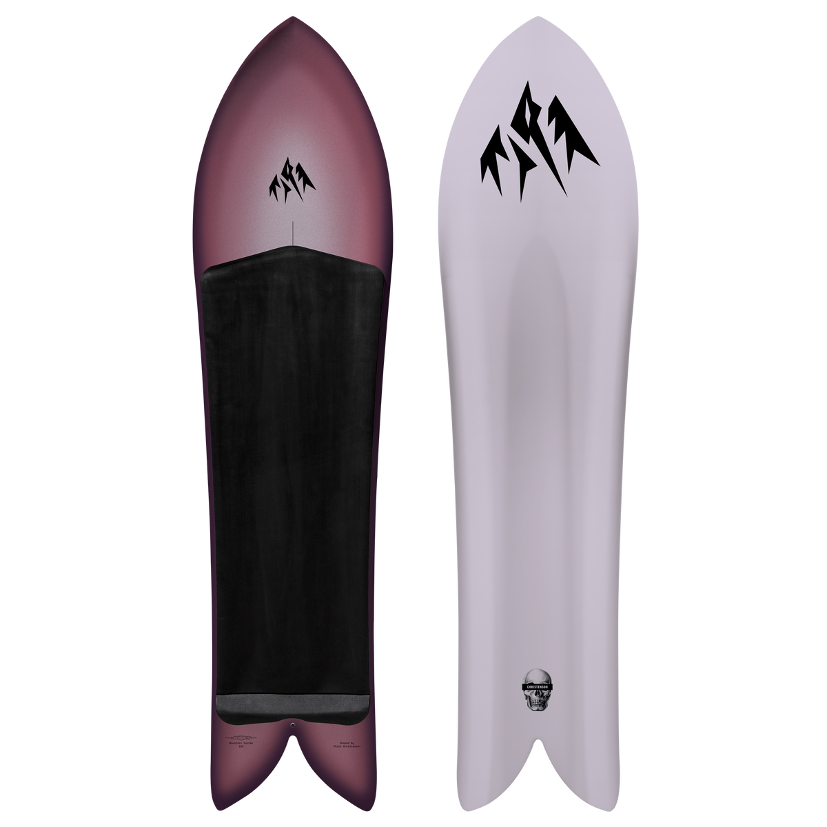 Jones Mountain Surfer Snowboard 2027, a versatile snowboarding board with a sleek design and durable construction, ideal for mountain riding.