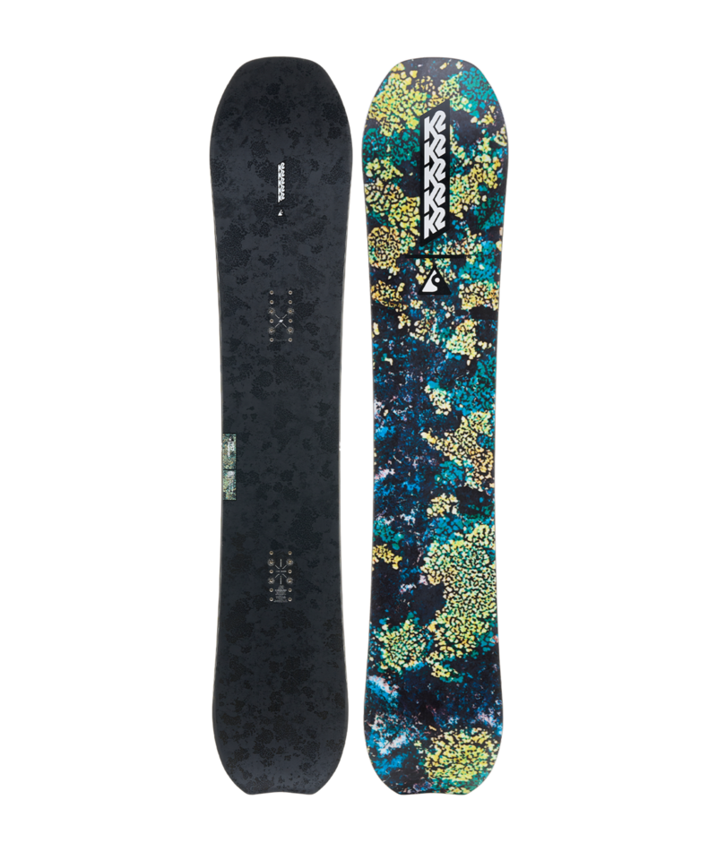K2 Passport snowboard for winter snowboarding, featuring a sleek design and versatile shape for all-mountain riding.