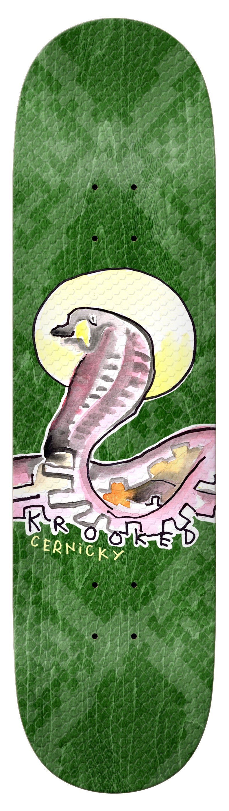 Krooked Cernicky Snake Skate Deck - M I L O S P O R T