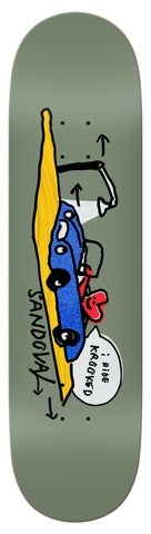 Krooked Sandoval I Ride Skateboard Deck - M I L O S P O R T