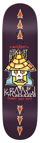 Krooked Wilson Turn Out Skateboard Deck - M I L O S P O R T