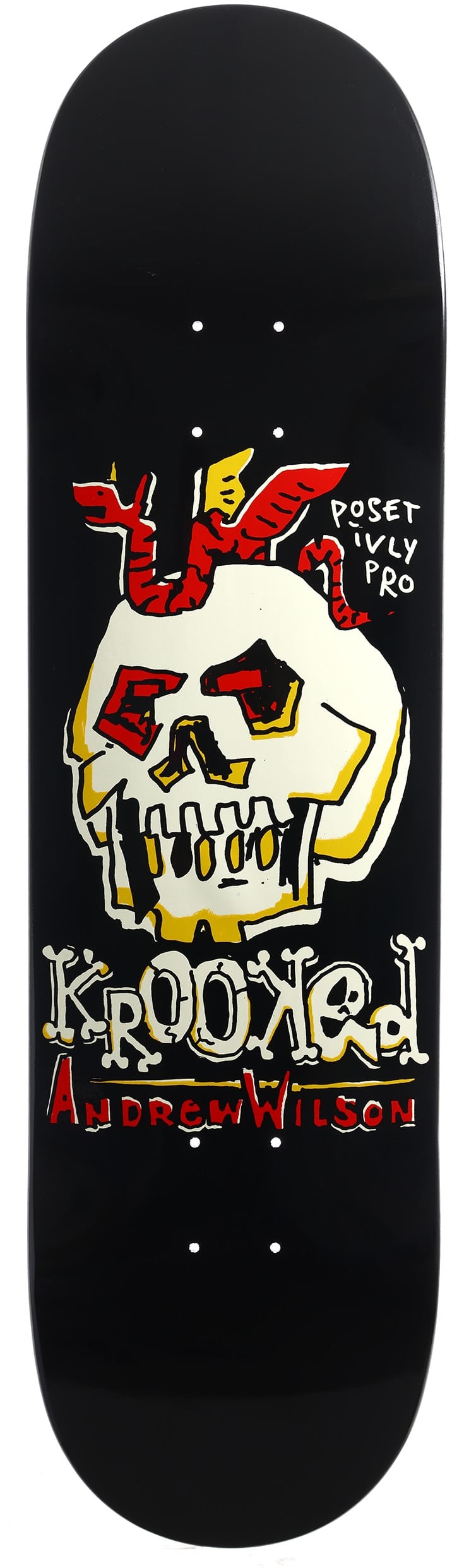 Krooked Wilson Positively Pro Skateboard Deck in 8.5 - M I L O S P O R T