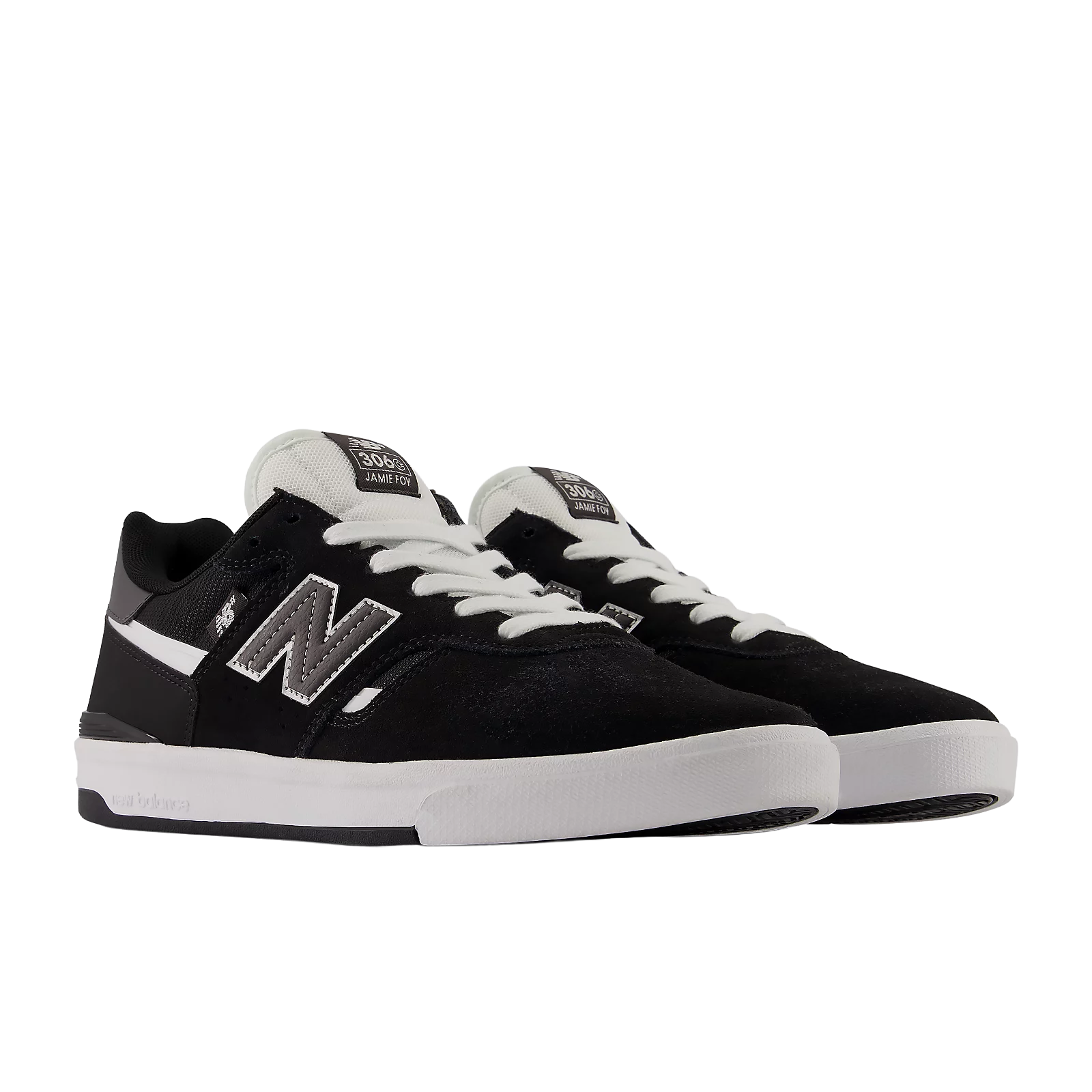 New Balance NB Numeric Jamie Foy 306C Black and White Milosport 3