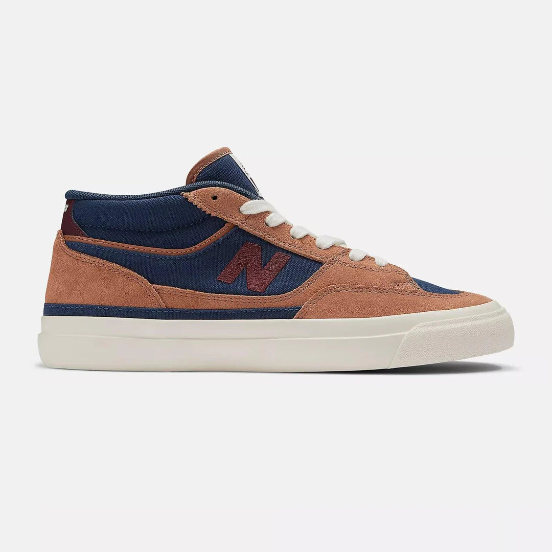 New Balance Numeric Franky Villani 417 Skate Shoe in Brown and Blue - M I L O S P O R T