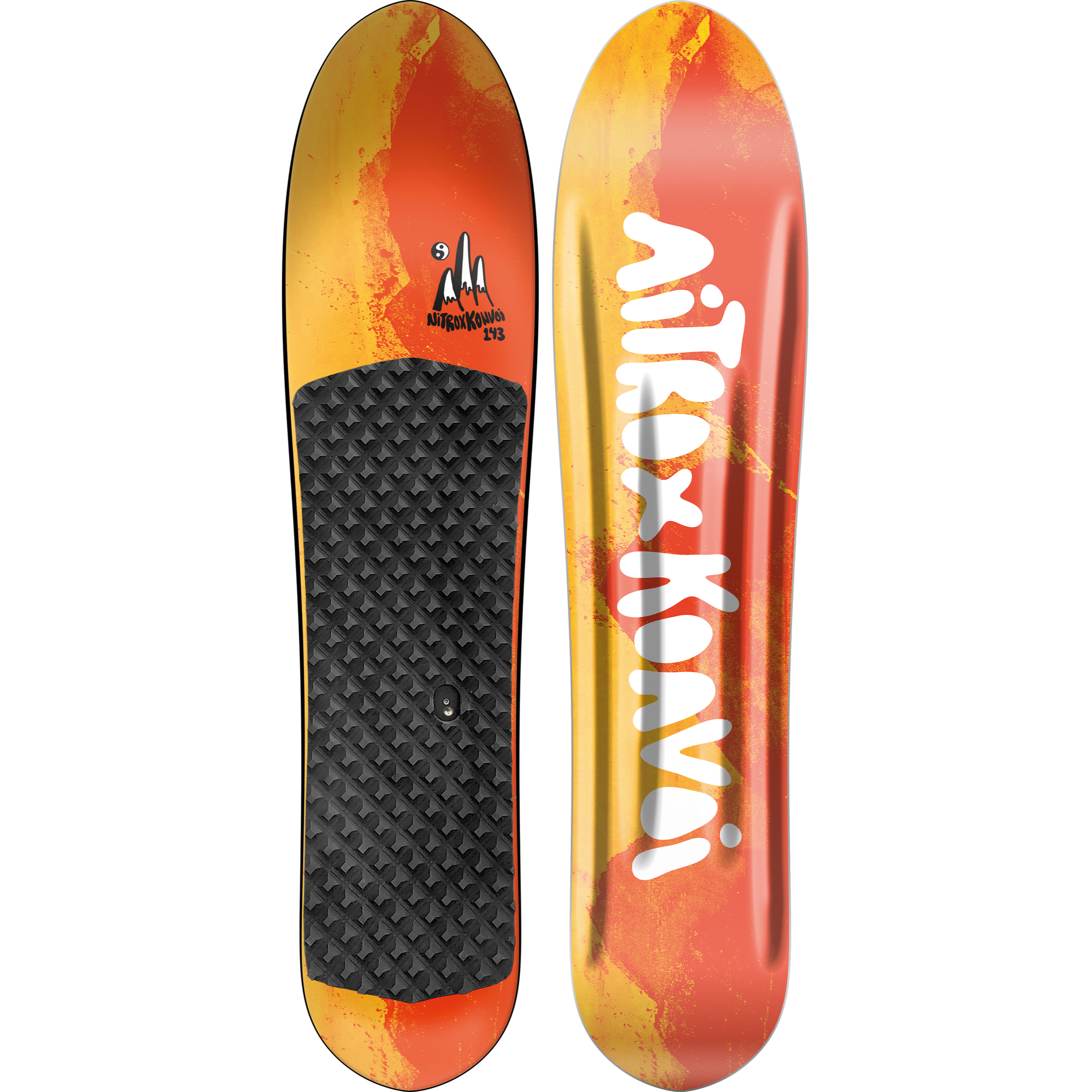 Nitro X Konvoi Pow Surfer Snowboard 2027 - M I L O S P O R T